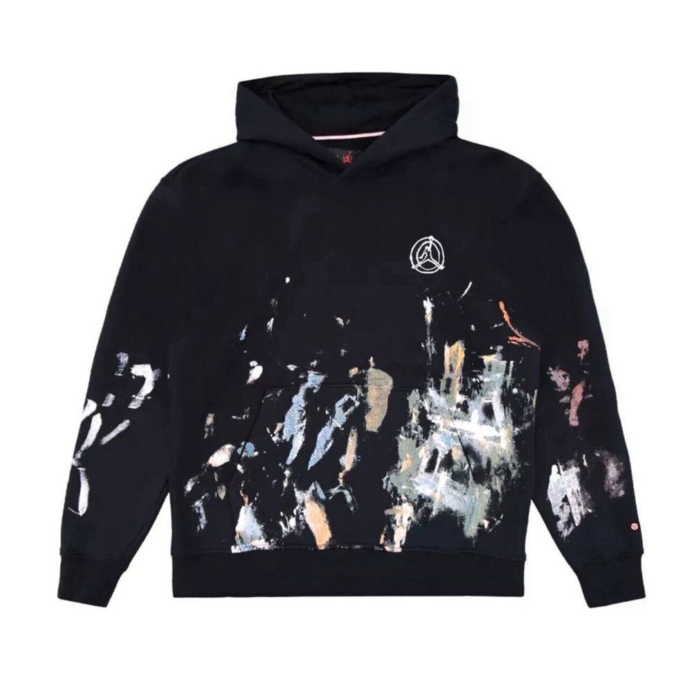 ✅Nike Jordan Artist Series Jammie HolmesFleece Pullover Hoodie Sz2XL FD7393-010